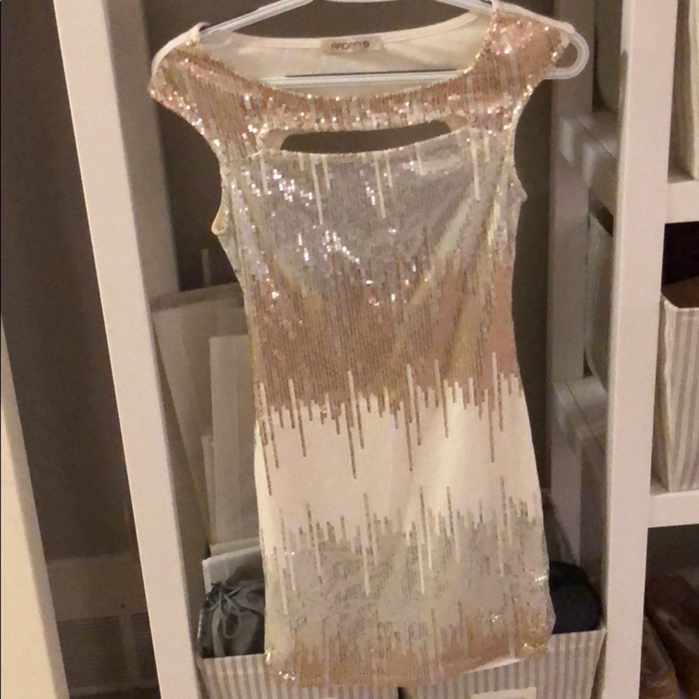 Arden B Shimmery Dress